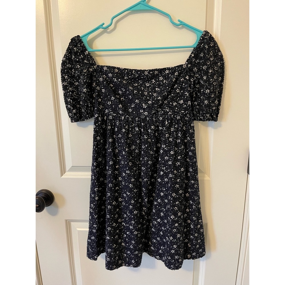 Anthropologie Maeve Eyelet Off the Shoulder Dress